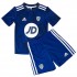 Camisola Leeds United Criança Equipamento Segundo 2021-2022 Manga Curta